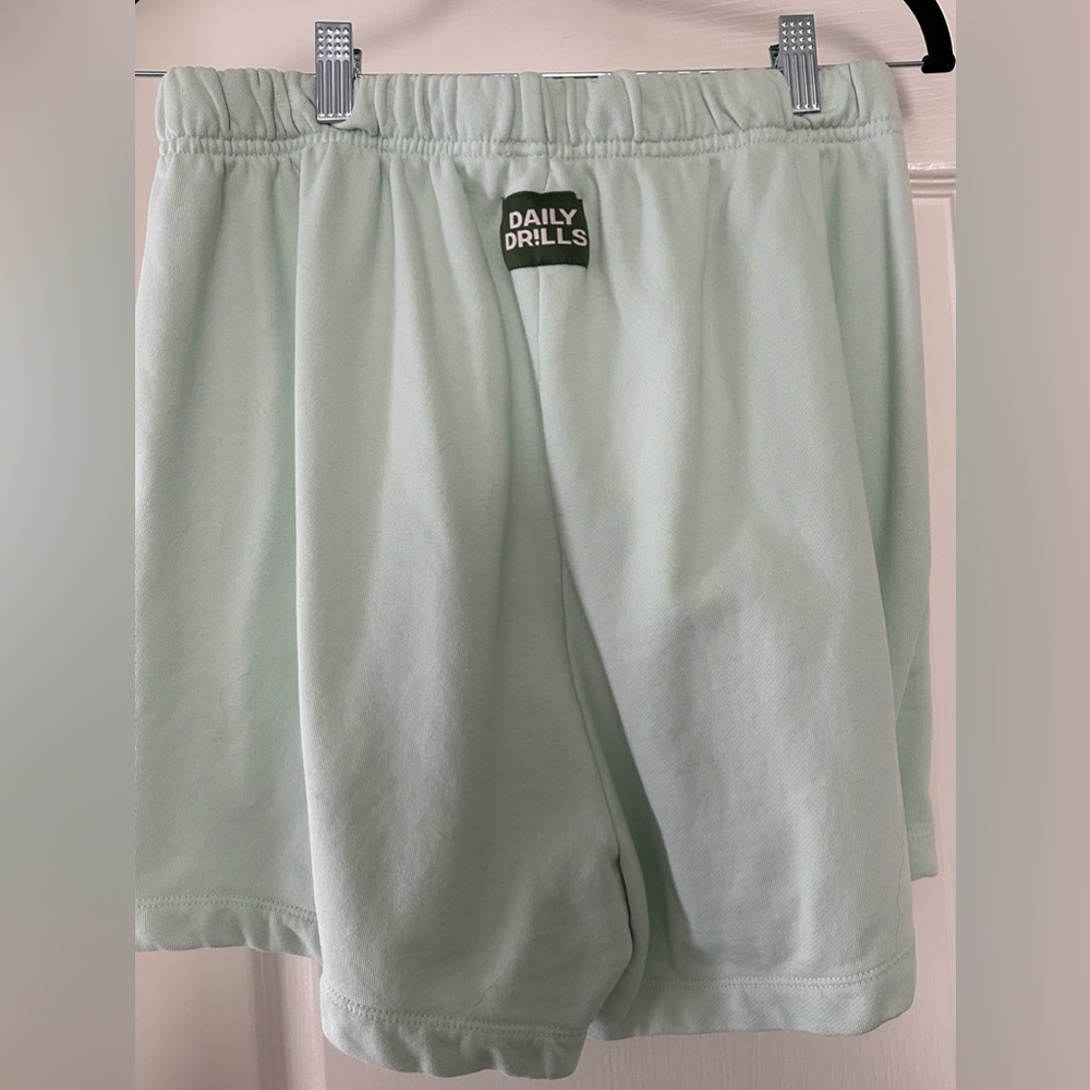 Daily Drills Set - Unisex Oversized Crew and Sweat Shorts - Surf NWOT - Picture 10 of 11